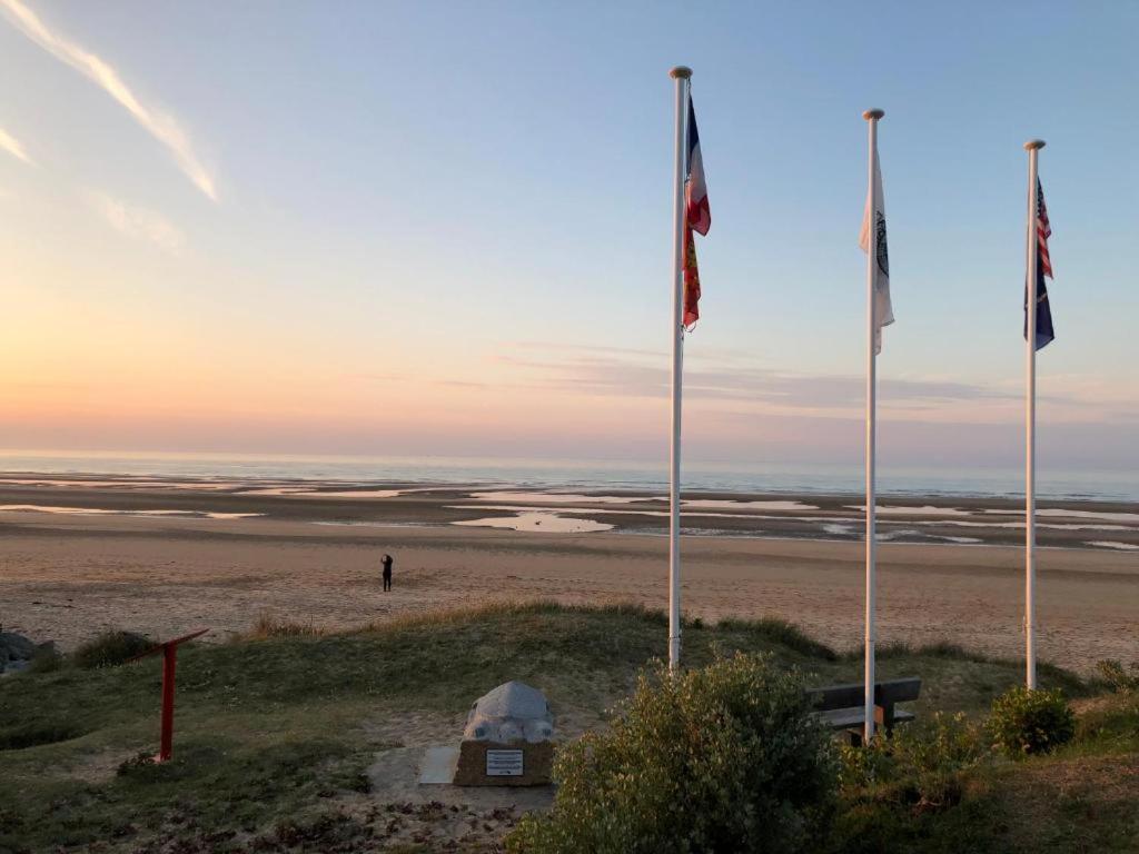 Casa Azul - Omaha Beach Кольвиль-сюр-Мер Экстерьер фото