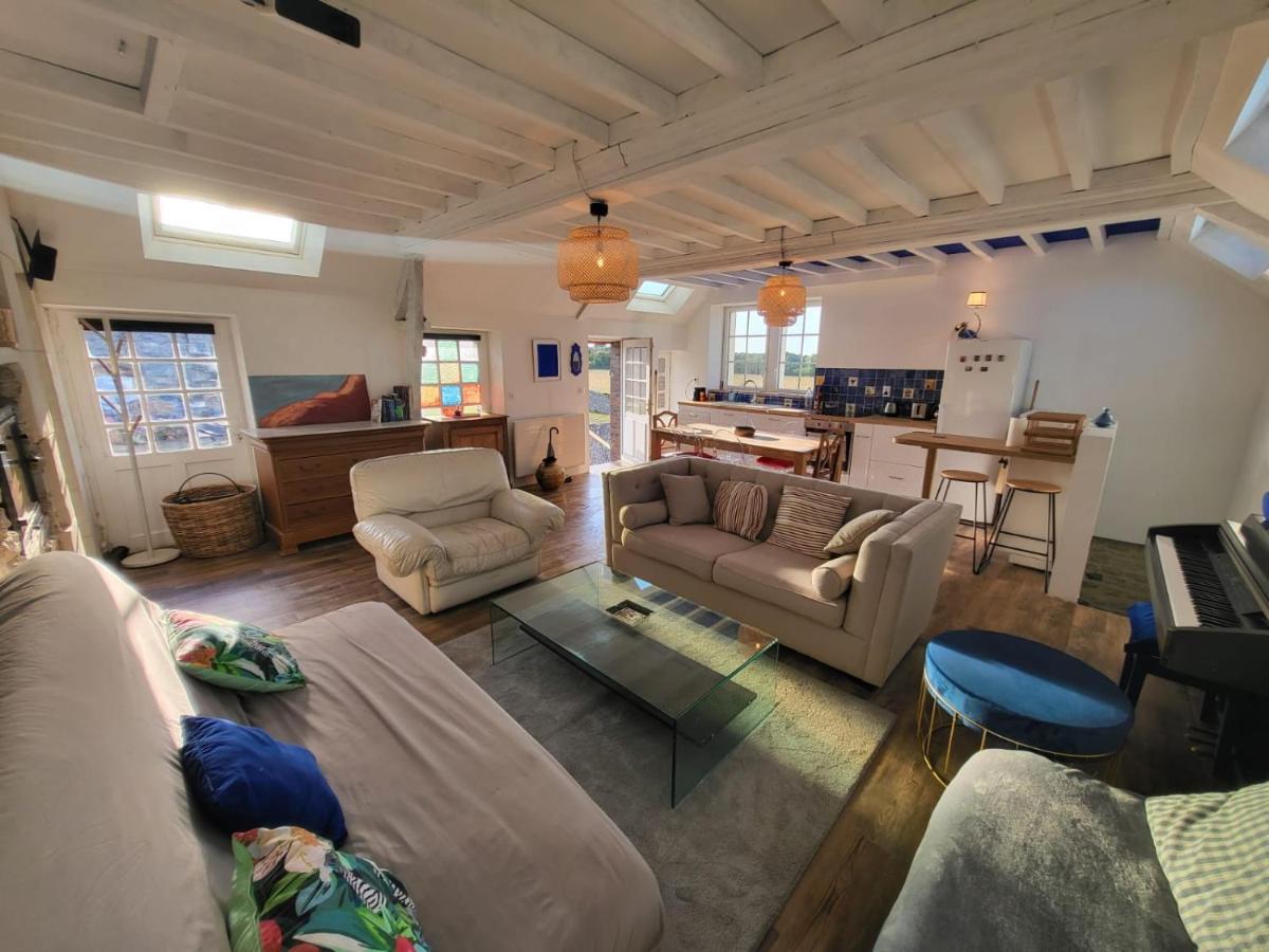 Casa Azul - Omaha Beach Кольвиль-сюр-Мер Экстерьер фото